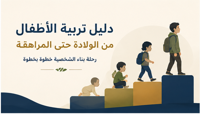 دليل تربية الأطفال من الولادة حتى المراهقة رحلة بناء الشخصية خطوة بخطوة