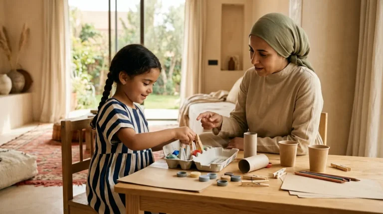 أنشطة تعليمية منخفضة التكلفة باستخدام أدوات منزلية بسيطة